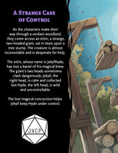 Load image into Gallery viewer, The Strange Case of Jekyllhyde